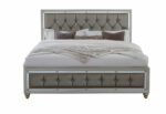 RILEY SILVER KING BED