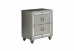 RILEY SILVER NIGHTSTAND - Image 2