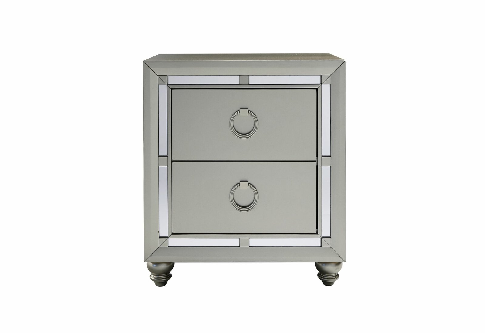 RILEY-NS-FRONT-WB-1.jpg RILEY SILVER NIGHTSTAND - Image 1