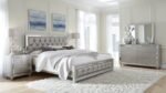 RILEY SILVER KING BED - Image 4