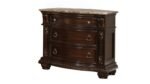 ROMA QUEEN 4 PC BEDROOM SET IN WALNUT - Image 7