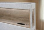 SADIE BEIGE KING BED WITH STORAGE - Image 3