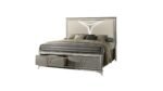 SAMANTHA QUEEN 4 PC BEDROOM SET IN OLIVE SILVER - Image 7