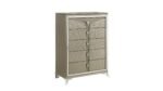 SAMANTHA QUEEN 4 PC BEDROOM SET IN OLIVE SILVER - Image 4
