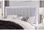 SANTORINI WHITE QUEEN BED - Image 2