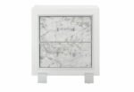 SANTORINI WHITE NIGHTSTAND