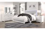 SANTORINI WHITE QUEEN BED - Image 4