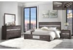 SEVILLE GREY KING BED GROUP
