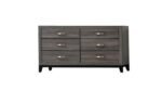 SIERRA FULL 4 PC BEDROOM SET IN FOIL GRAY - Image 4