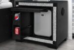 SOLEIL CHARCOAL NIGHTSTAND WITH COOLER AND SPEAKER - Image 2