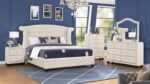 SOPHIA FULL 4 PC BEDROOM SET IN CREAM - Image 2