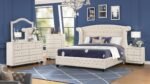 SOPHIA FULL 4 PC BEDROOM SET IN CREAM - Image 3