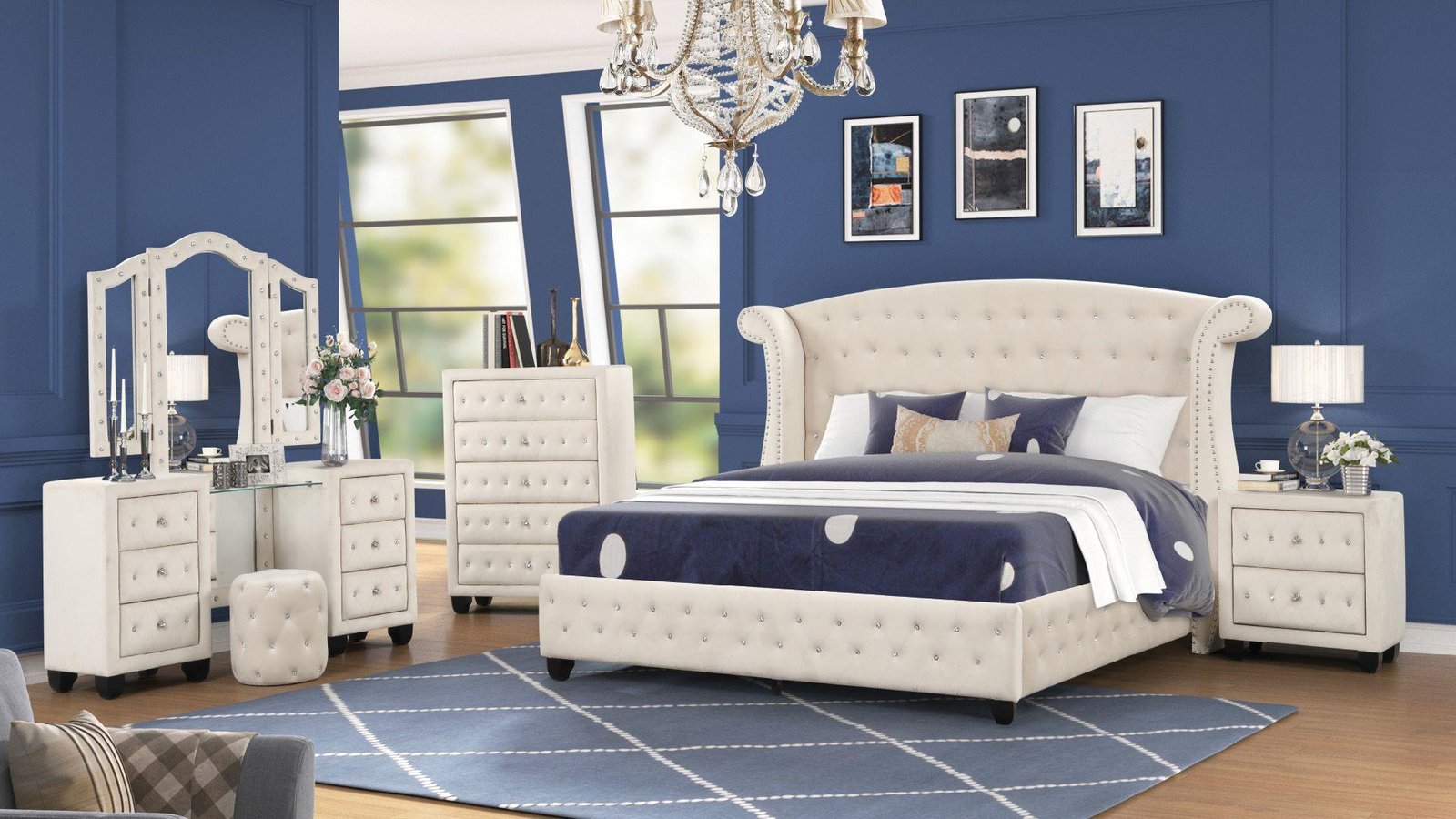 SOPHIA_CREAM_MAIN_IMAGE__1__62_1500_975.jpg SOPHIA QUEEN 5 PC VANITY BEDROOM SET IN CREAM - Image 1