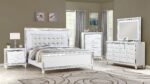 STERLING FULL 4 PC BEDROOM SET IN WHITE - Image 4