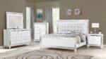 STERLING FULL 4 PC BEDROOM SET IN WHITE - Image 3