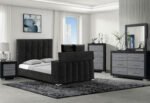 SERENITY/EMMA ONYX KING BED GROUP