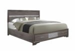SEVILLE GREY QUEEN BED - Image 4