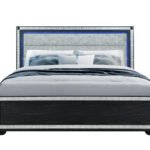 SOLEIL CHARCOAL KING BED