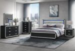 SOLEIL CHARCOAL KING BED GROUP