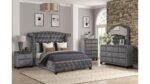 SOPHIA FULL 4 PC BEDROOM SET IN GRAY - Image 2