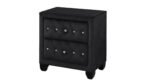 HAZEL QUEEN 4 PC BEDROOM SET IN BLACK - Image 8
