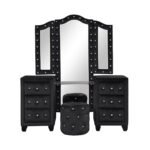 SOPHIA VANITY SET BLACK