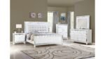 STERLING FULL 4 PC BEDROOM SET IN WHITE - Image 2
