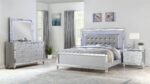 STERLING FULL 4 PC BEDROOM SET IN SILVER