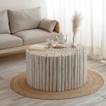 CT1009-32-15 / JN-002-W COFFEE TABLE WHITE WASH