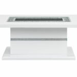 MONACO WHITE COFFEE TABLE