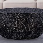 T3502-32 ROUND COFFEE TABLE BLACK