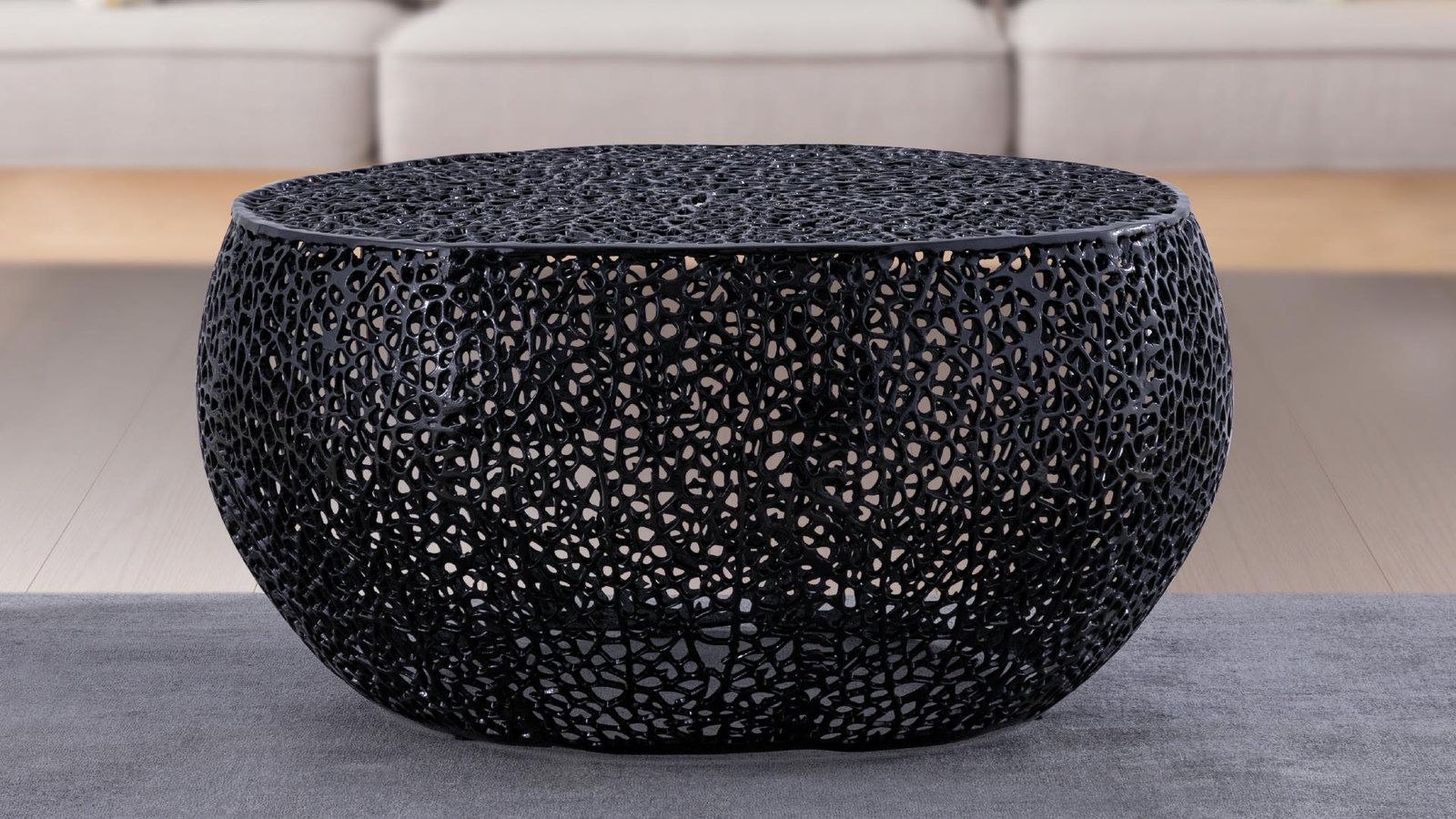 T3502_32_10__BLACK__1500_975.jpg T3502-32 ROUND COFFEE TABLE BLACK - Image 1