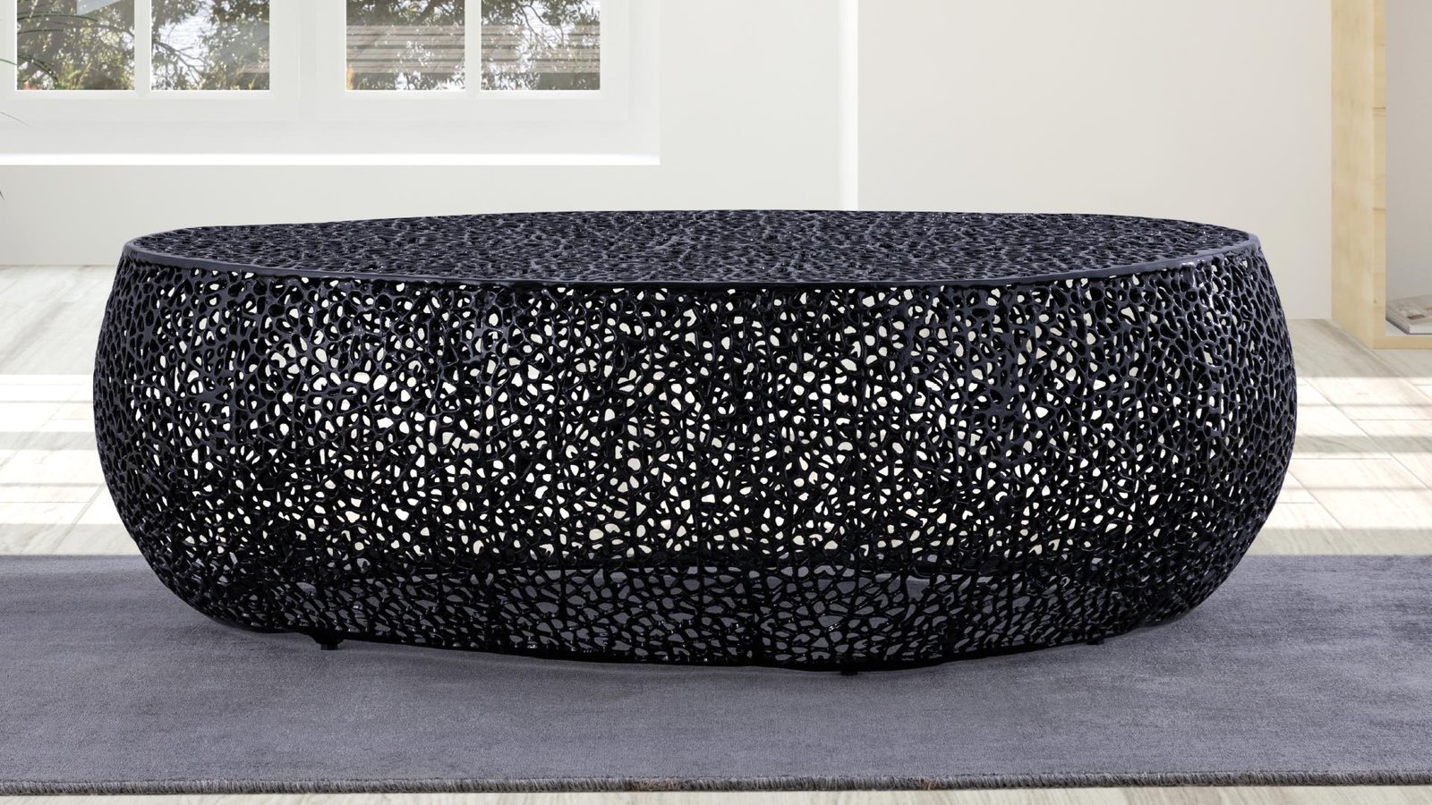 T3601_50_10__BLACK__1500_975.jpg T3601-50 OVAL COFFEE TABLE BLACK - Image 1