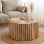 CT1009-32-01 / JN-002-N COFFEE TABLE NATURAL