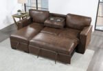 U0203 COFFEE REVERSIBLE PULL OUT SOFA BED - Image 2