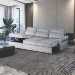 U0301 GREY PULL OUT SOFA BED