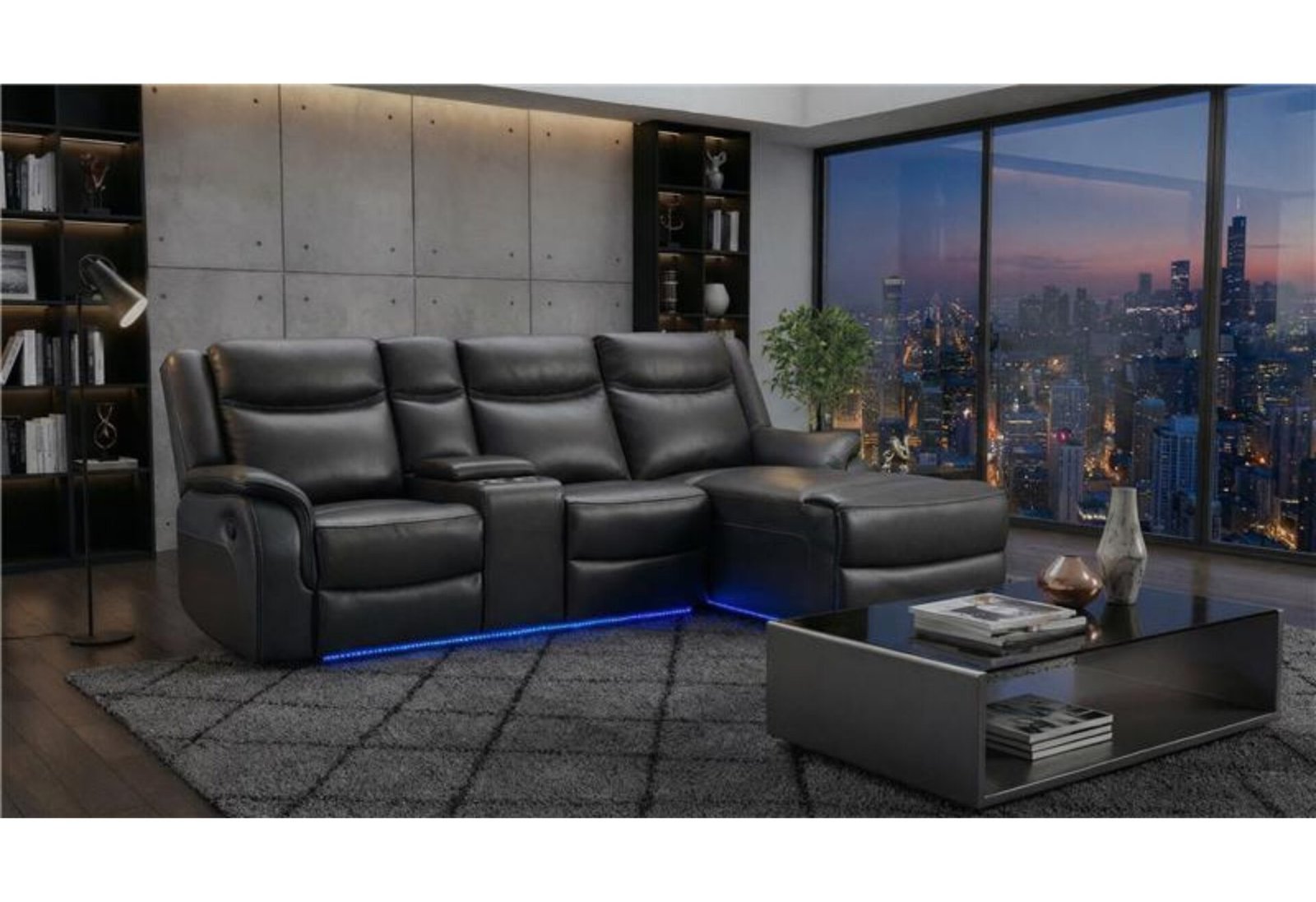U1818-BLANCHE-CHARCOAL-RSC-TEMP-1.jpg U1818 BLANCHE CHARCOAL SECTIONAL WITH PUSHBACK CHAISE - Image 1