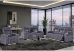 U1895 GREY P2 RECLINING SOFA/CONSOLE RECLINING LOVESEAT - Image 2