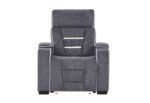 U1895 GREY P2 RECLINING SOFA/CONSOLE RECLINING LOVESEAT/RECLINER - Image 7