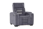 U1895 GREY P2 RECLINER WITH IS AND LED - Image 2