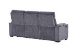 U1895 GREY P2 RECLINING SOFA WITH IS AND LED - Image 4