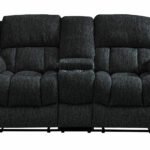 U250 EBONY CONSOLE RECLINING LOVESEAT