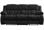 U250 EBONY RECLINING SOFA