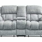 U250 GREY CONSOLE RECLINING LOVESEAT