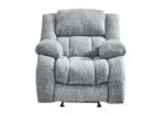 U250 GREY RECLINING SOFA/CONSOLE RECLINING LOVESEAT/GLIDER RECLINER - Image 4