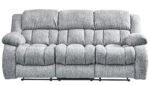 U250 GREY RECLINING SOFA/CONSOLE RECLINING LOVESEAT/GLIDER RECLINER - Image 2