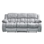 U250 GREY RECLINING SOFA