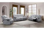 U250 GREY RECLINING SOFA - Image 3