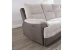 U3822 BEIGE/BROWN SECTIONAL WITH PO AND USB - Image 4