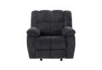 U6000 BLACK GLIDER RECLINER